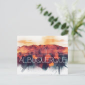 Carte Postale Albuquerque Nouveau-Mexique (Debout devant)