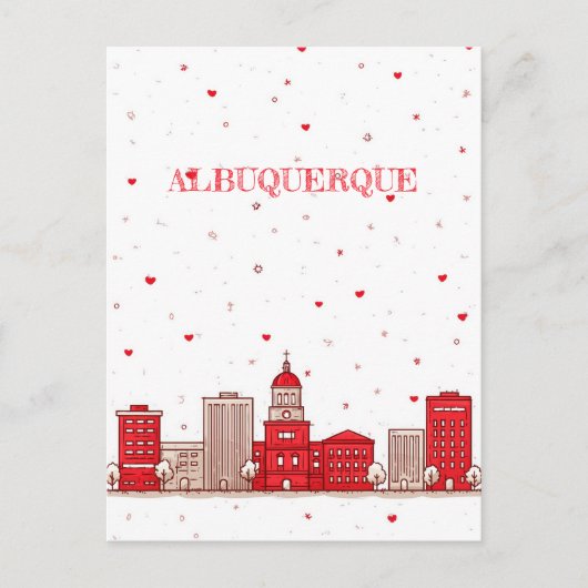 Carte postale Albuquerque Nouveau-Mexique (Devant)