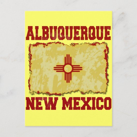 Carte Postale Albuquerque, Nouveau-Mexique (Devant)