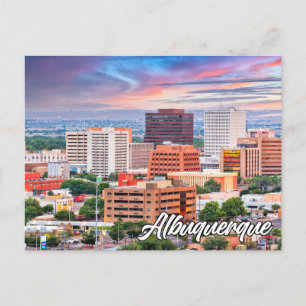 Carte Postale Albuquerque, Nouveau-Mexique, États-Unis