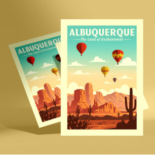 Carte Postale Albuquerque vintage
