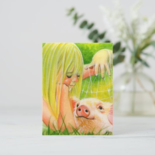 Carte Postale Alcama (Debout devant)