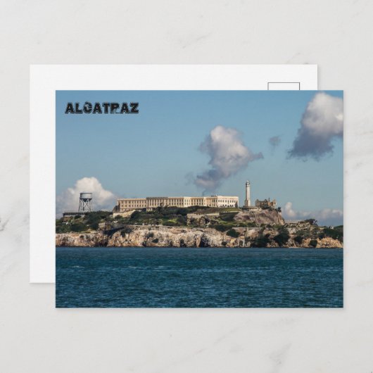 Carte Postale alcatraz (Devant / Derrière)