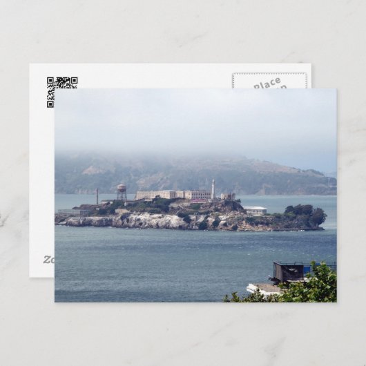 Carte Postale Alcatraz (Devant / Derrière)