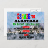 Carte Postale Alcatraz (Devant / Derrière)