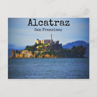 Carte Postale Alcatraz Island San Francisco Californie
