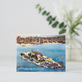 Carte Postale Alcatraz Prison Island, San Francisco (Debout devant)