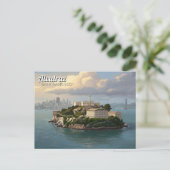 Carte Postale Alcatraz San Francisco Travel (Debout devant)