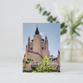 Carte postale Alcázar de Segovia (Debout devant)