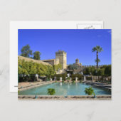 Carte Postale Alcazar Gardens Cordoue (Devant / Derrière)