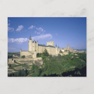 Carte Postale Alcazar, Ségovie, Castille Leon, Espagne 2