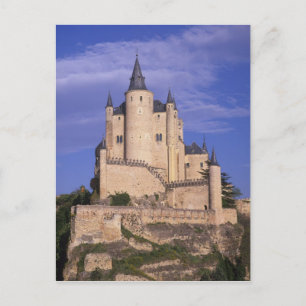 Carte Postale Alcazar, Ségovie, Castille Léon, Espagne, Unesco