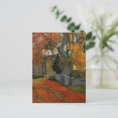 Carte Postale Alchamps Arles par Paul Gauguin (Debout devant)