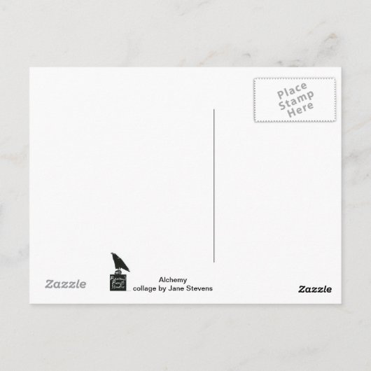 Carte Postale Alchimie (Dos)