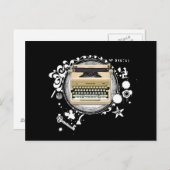 Carte Postale Alchimie de l'écriture (Devant / Derrière)