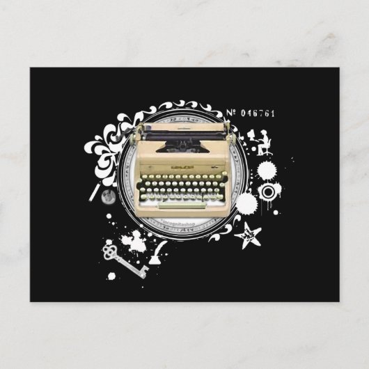 Carte Postale Alchimie de l'écriture (Devant)