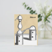 Carte Postale Alchimie Magique Athanor Furie (Debout devant)