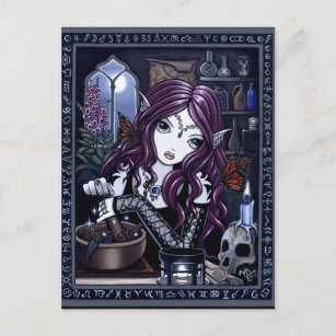 Carte postale Alchimiste