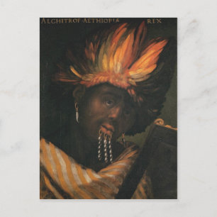 Carte Postale Alchitrof, Empereur d'Ethiopie