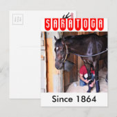 Carte Postale Alcolite - Corse Haven Granges à Saratoga (Devant / Derrière)