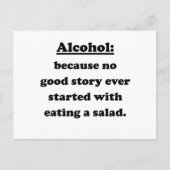 Carte Postale Alcool (Devant)