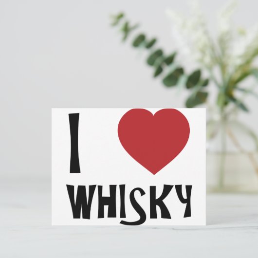 Carte Postale Alcool (Debout devant)