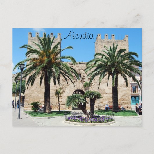 Carte postale Alcudia, Majorque (Devant)