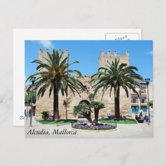 Carte Postale Alcudia, Majorque (Devant / Derrière)
