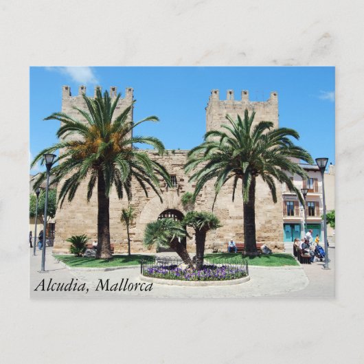 Carte Postale Alcudia, Majorque (Devant)