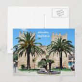 Carte Postale Alcudia, Majorque (Devant / Derrière)
