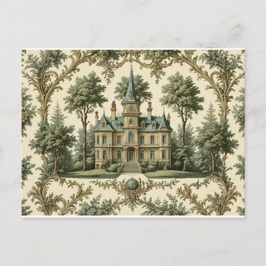 Carte Postale Alderwick Hall (Devant)