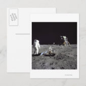 Carte Postale Aldrin revient sur la base de tranquillité (Devant / Derrière)