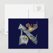 Carte Postale Alef (Devant / Derrière)