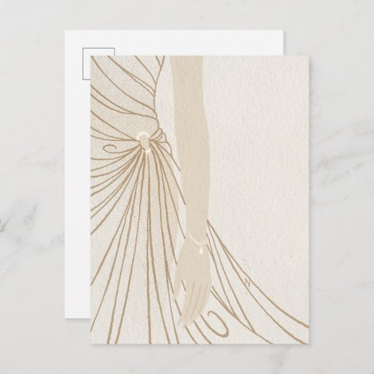 carte postale alegance 5 (Devant / Derrière)