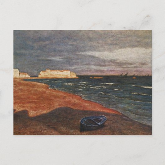 Carte Postale Aleksander Gierymski - bord de mer (Devant)