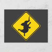Carte Postale Alerte : Dancing Elephant Xing ! (Devant)