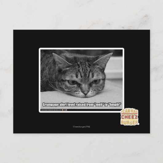 Carte Postale Alerte de grumpage (Devant)