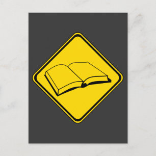Carte Postale Alerte : Livres à l'avance !