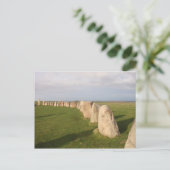 Carte Postale Ales Stenar ~ Suède (Debout devant)