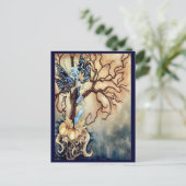 Carte Postale Alesia Faery (Debout devant)
