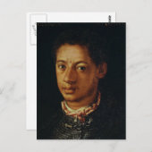 Carte Postale Alessandro de Medici par Agnolo Bronzino. (Devant / Derrière)