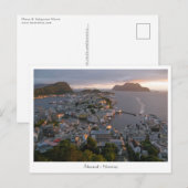 Carte Postale Alesund (Devant / Derrière)