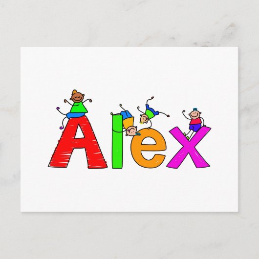 Carte Postale Alex (Devant)