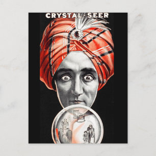 Carte Postale Alexander, Crystal Seer Connaît, Voit, Dit Tout
