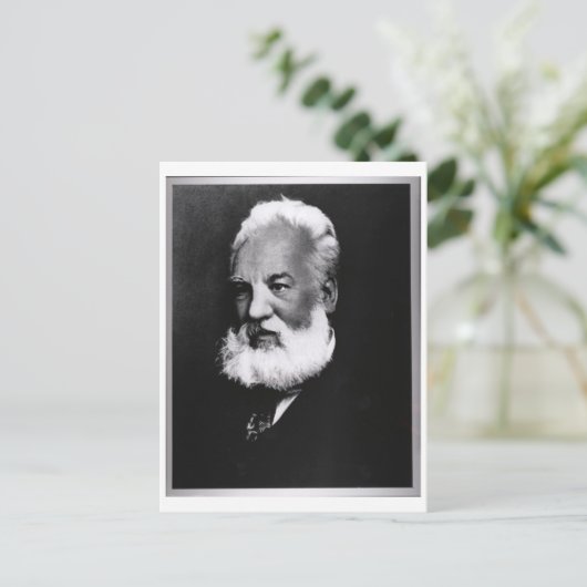 Carte Postale Alexander Graham Bell (Debout devant)