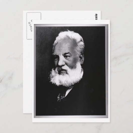 Carte Postale Alexander Graham Bell (Devant / Derrière)