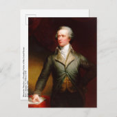 Carte postale Alexander Hamilton (Devant / Derrière)