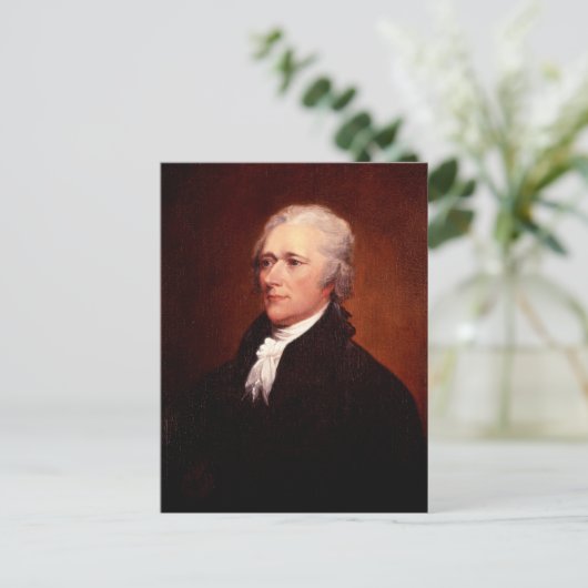 Carte Postale Alexander Hamilton (Debout devant)