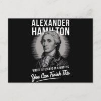 Alexander Hamilton a écrit 51 essais en 6 mois