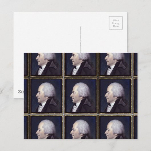 Carte Postale Alexander Hamilton Designs (Devant / Derrière)